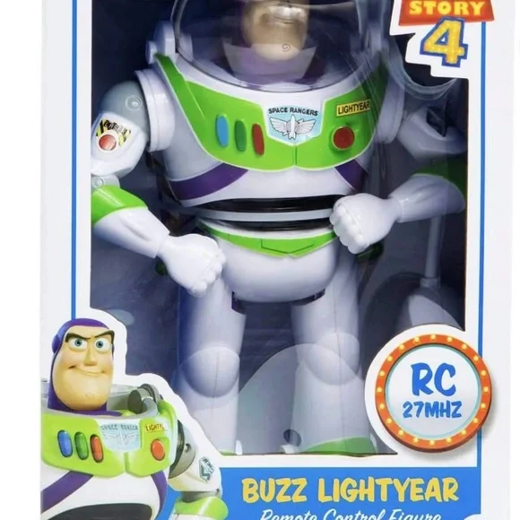 DISNEY TOY STORY 4 BUZZ LIGHTYEAR REMOTE CONTROL FIGURE ( New ) - Picture 2 of 5